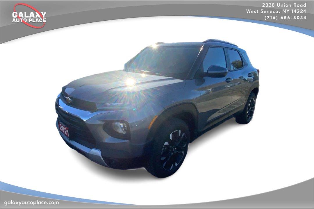 Gray (Satin Steel Metallic) 2021 Chevrolet Trailblazer SUV / Crossover Four-Wheel Drive 9-Speed Automatic