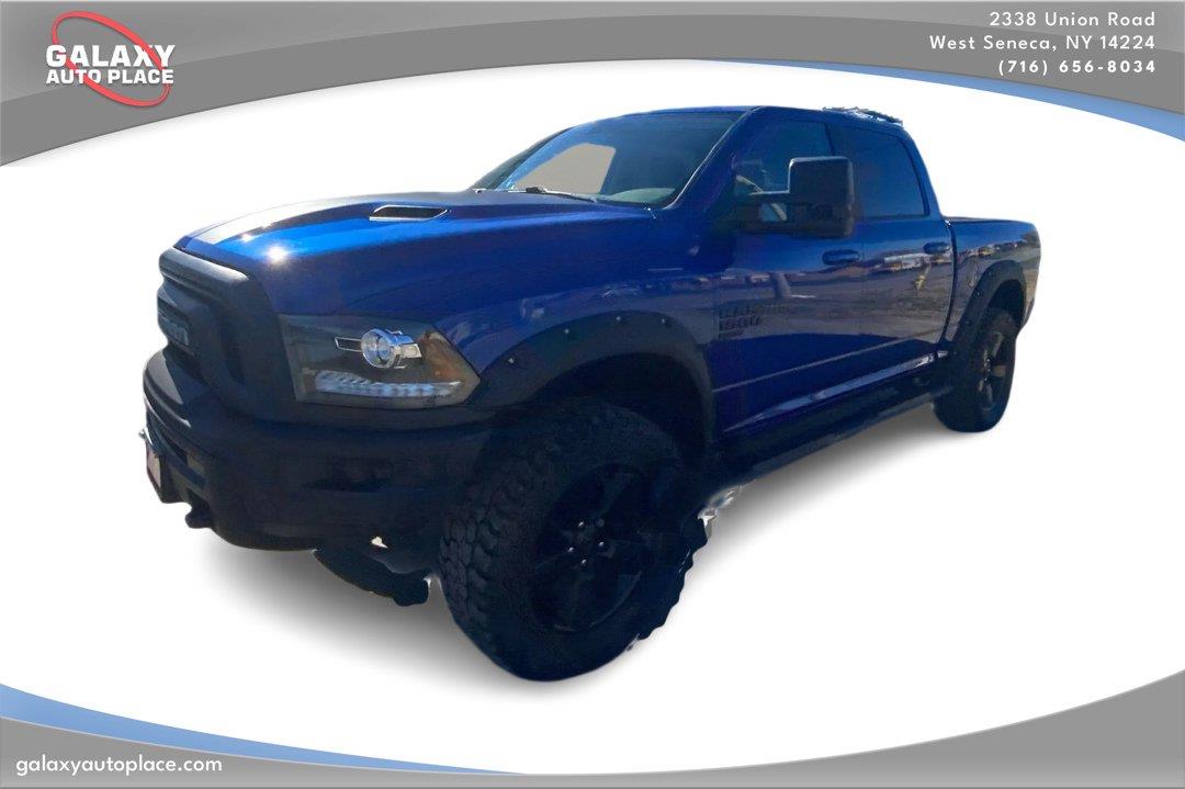 Blue Streak Pearl 2019 RAM 1500 Pickup Truck Four-Wheel Drive 8-Speed Automatic