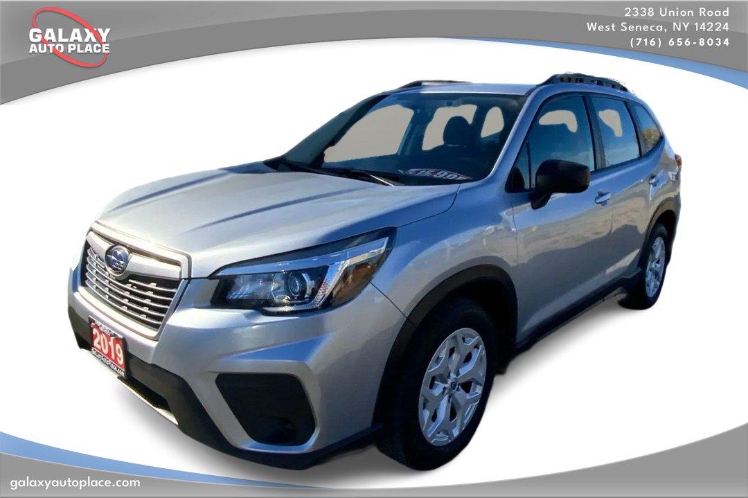 Ice Silver Metallic 2019 Subaru Forester SUV / Crossover All-Wheel Drive Continuously Variable Transmission