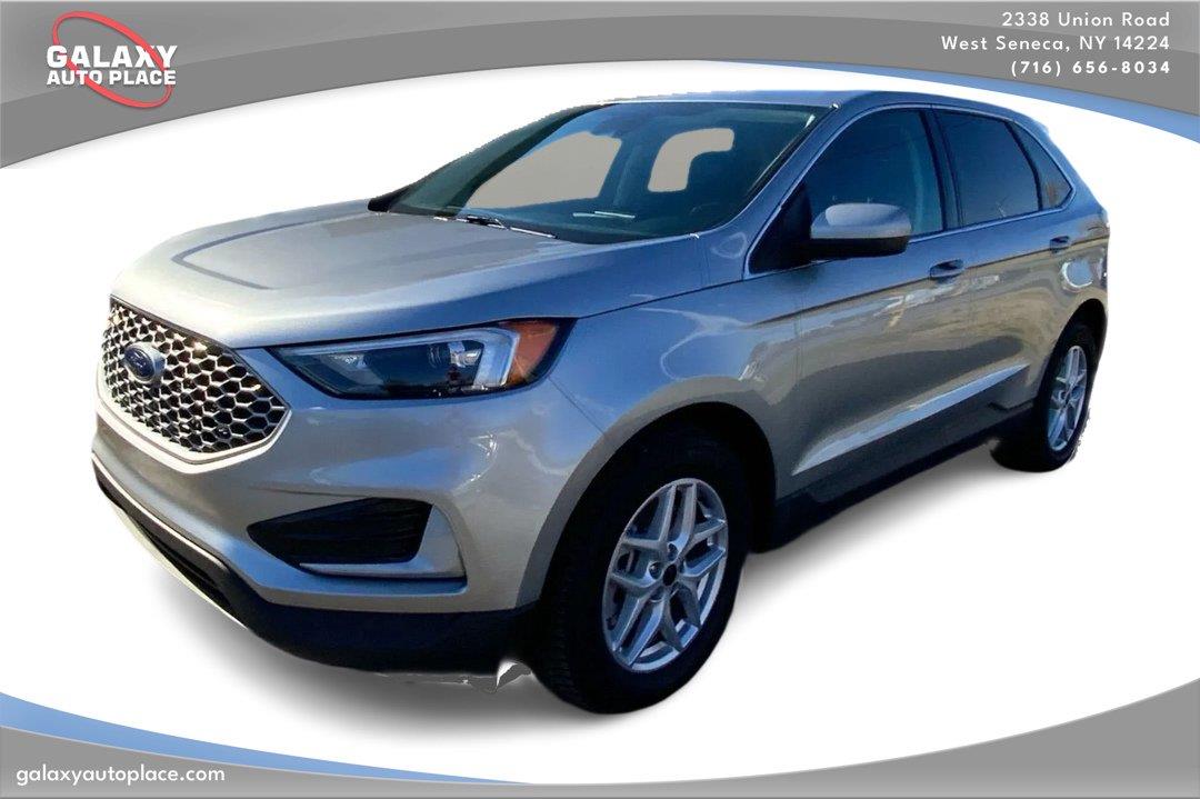 Iconic Silver Metallic 2023 Ford Edge SUV / Crossover All-Wheel Drive 8-Speed Automatic