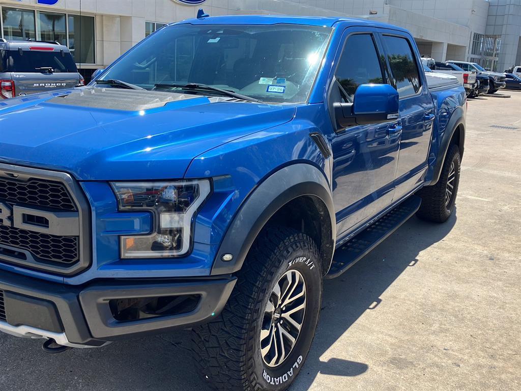 Ford Performance Blue 2019 Ford F-150 Raptor SuperCrew 4WD Pickup Truck Four-Wheel Drive Automatic