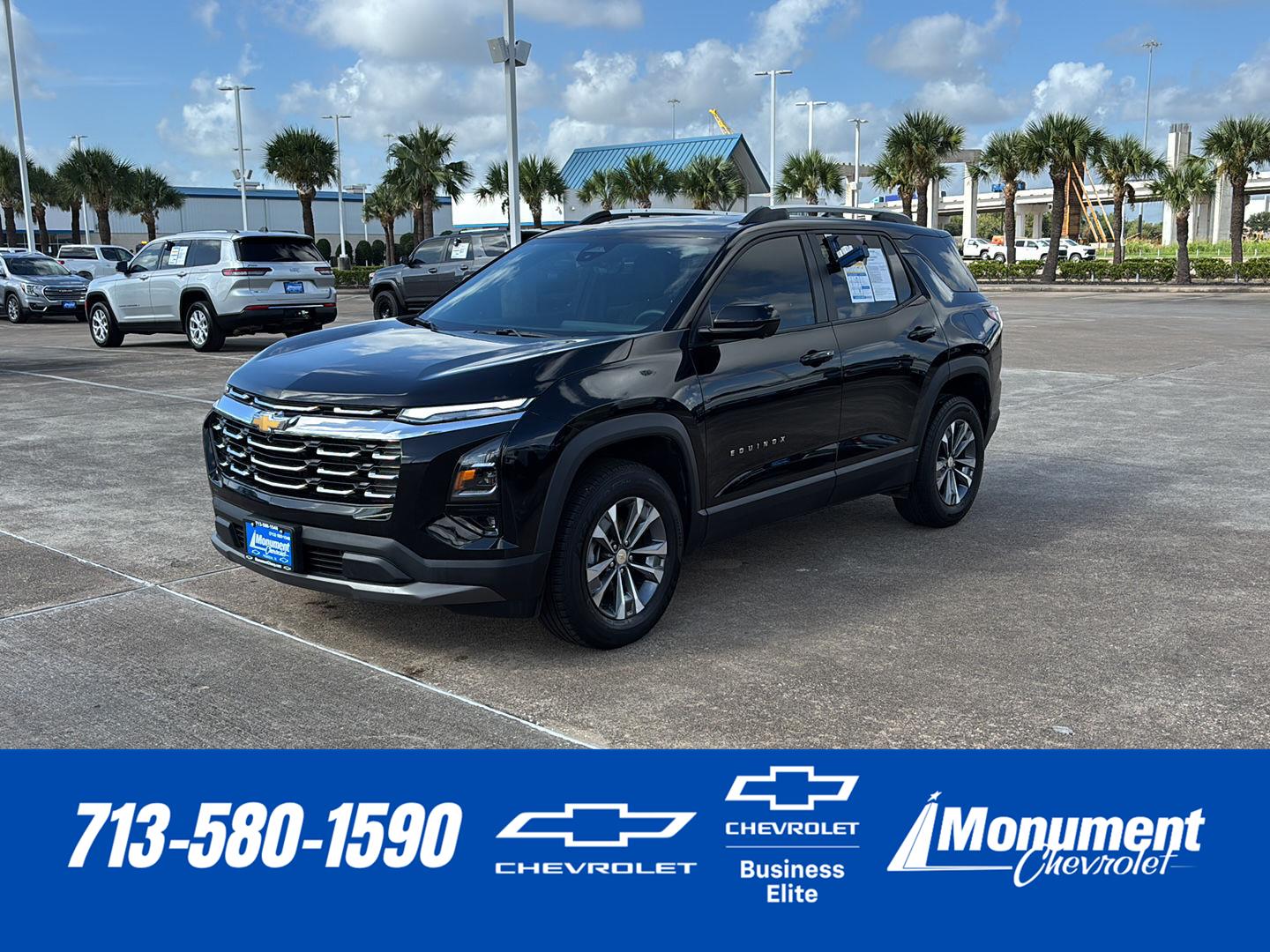 Mosaic Black Metallic 2025 Chevrolet Equinox SUV / Crossover Front-Wheel Drive Continuously Variable Transmission