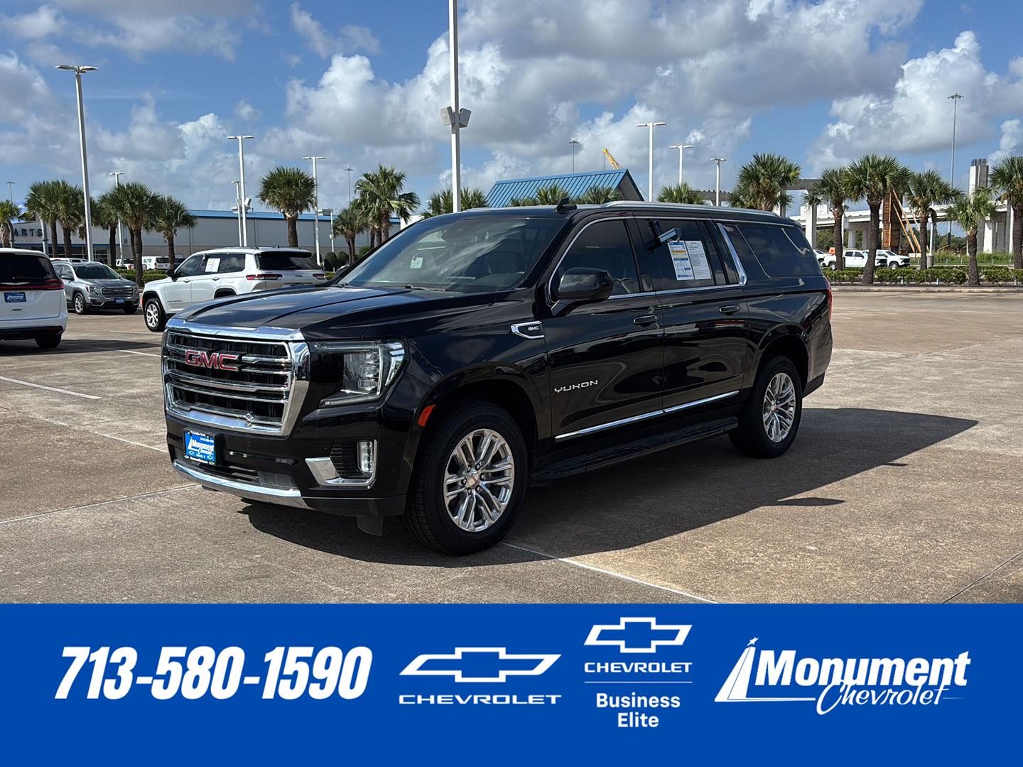 Onyx Black 2024 GMC Yukon XL SUV / Crossover Four-Wheel Drive