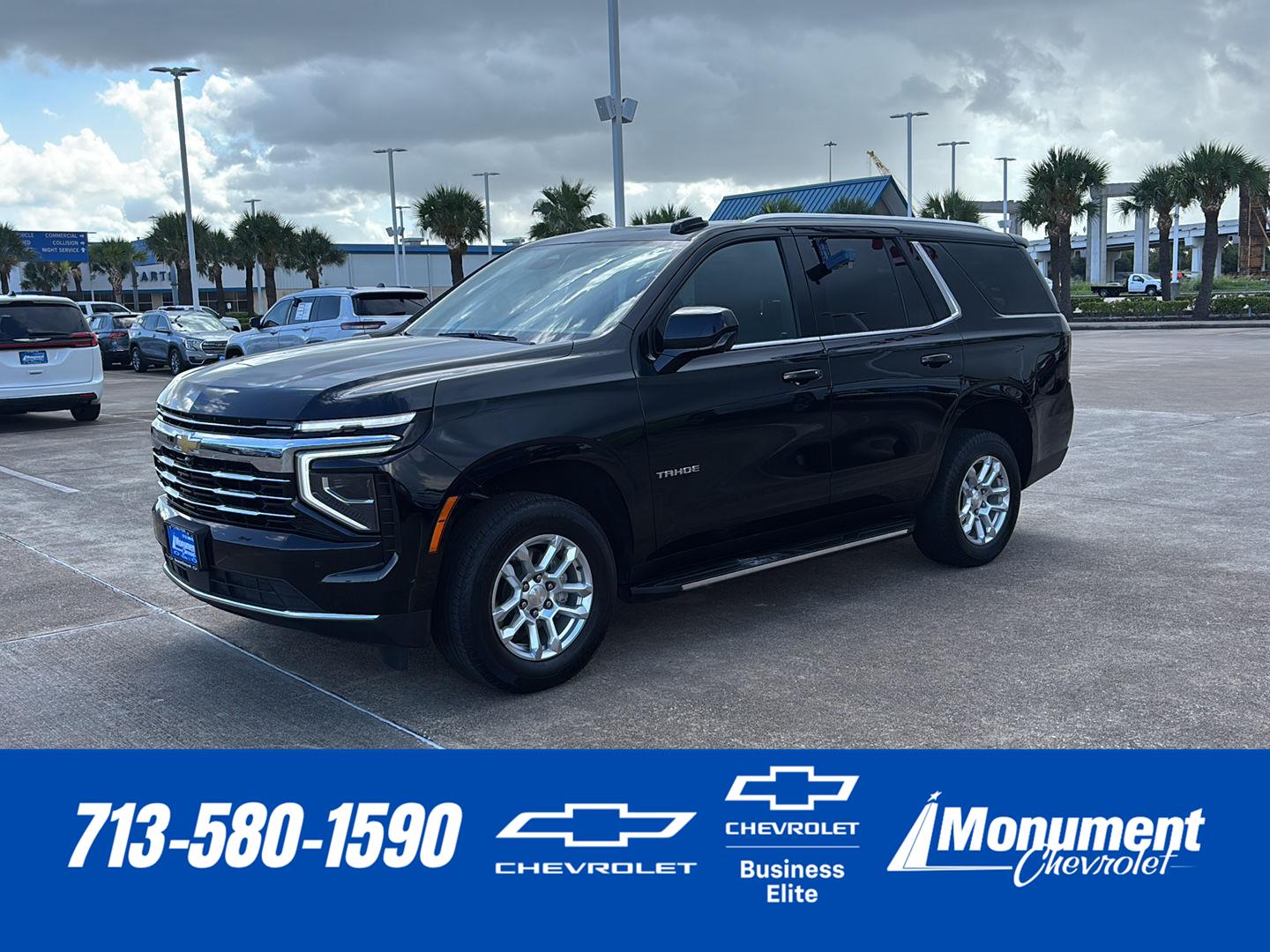 Black 2025 Chevrolet Tahoe SUV / Crossover 4X2