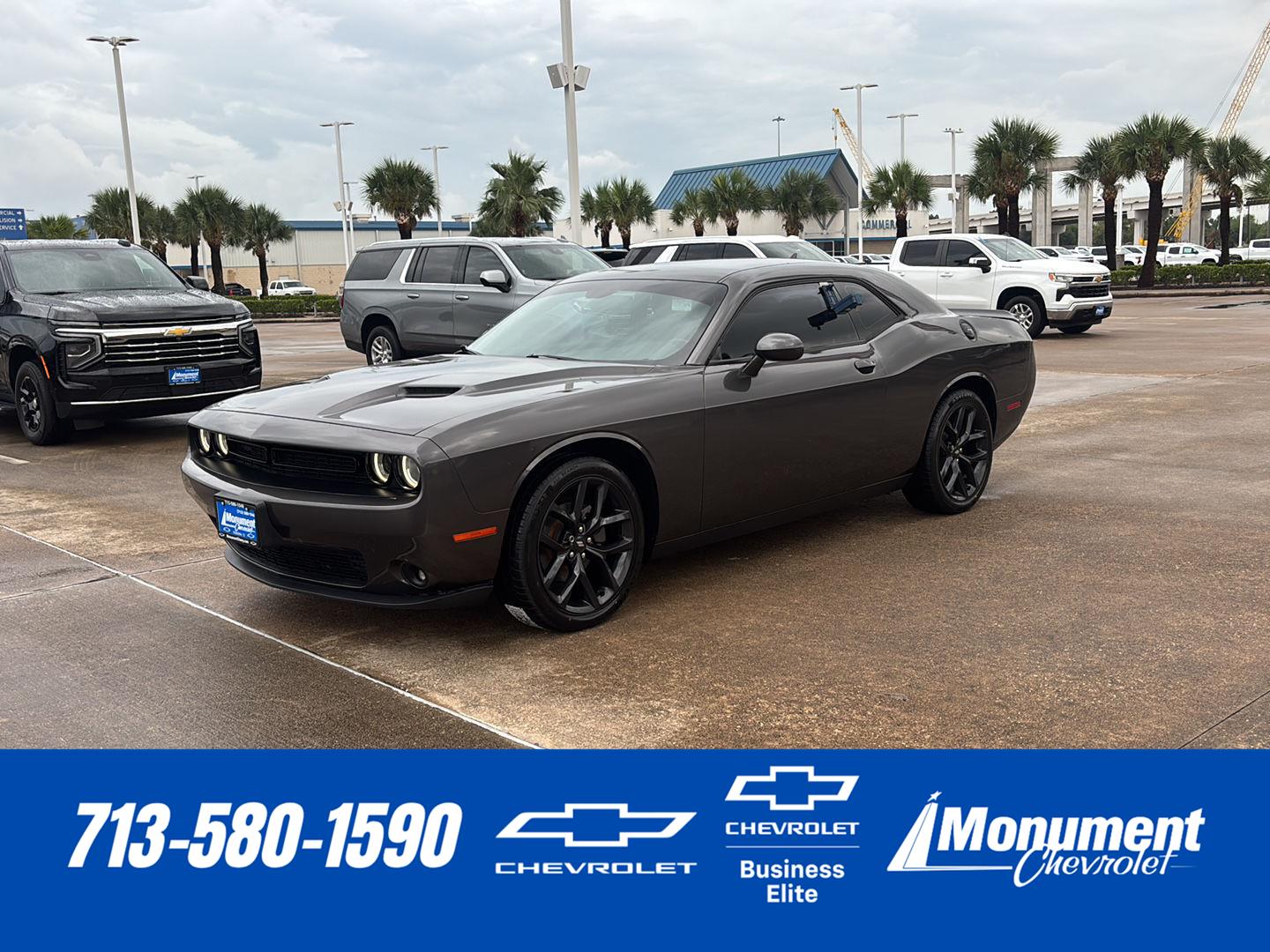 Gray (Granite Pearlcoat) 2021 Dodge Challenger Coupe Rear-Wheel Drive 8-Speed Automatic
