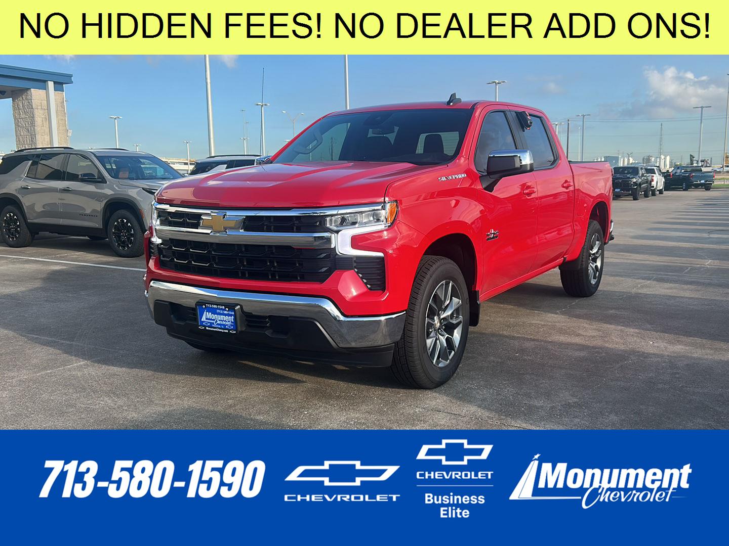 Red Hot 2026 Chevrolet Silverado 1500 Pickup Truck 4X2 Automatic