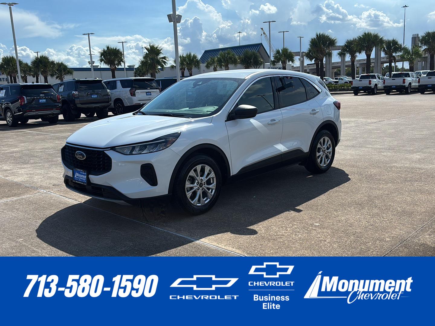 Oxford White 2024 Ford Escape SUV / Crossover Front-Wheel Drive 8-Speed Automatic