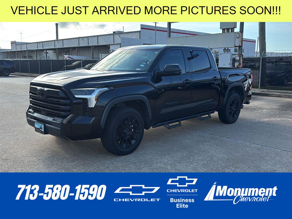 Midnight Black Metallic 2024 Toyota Tundra Pickup Truck 4X2 Automatic