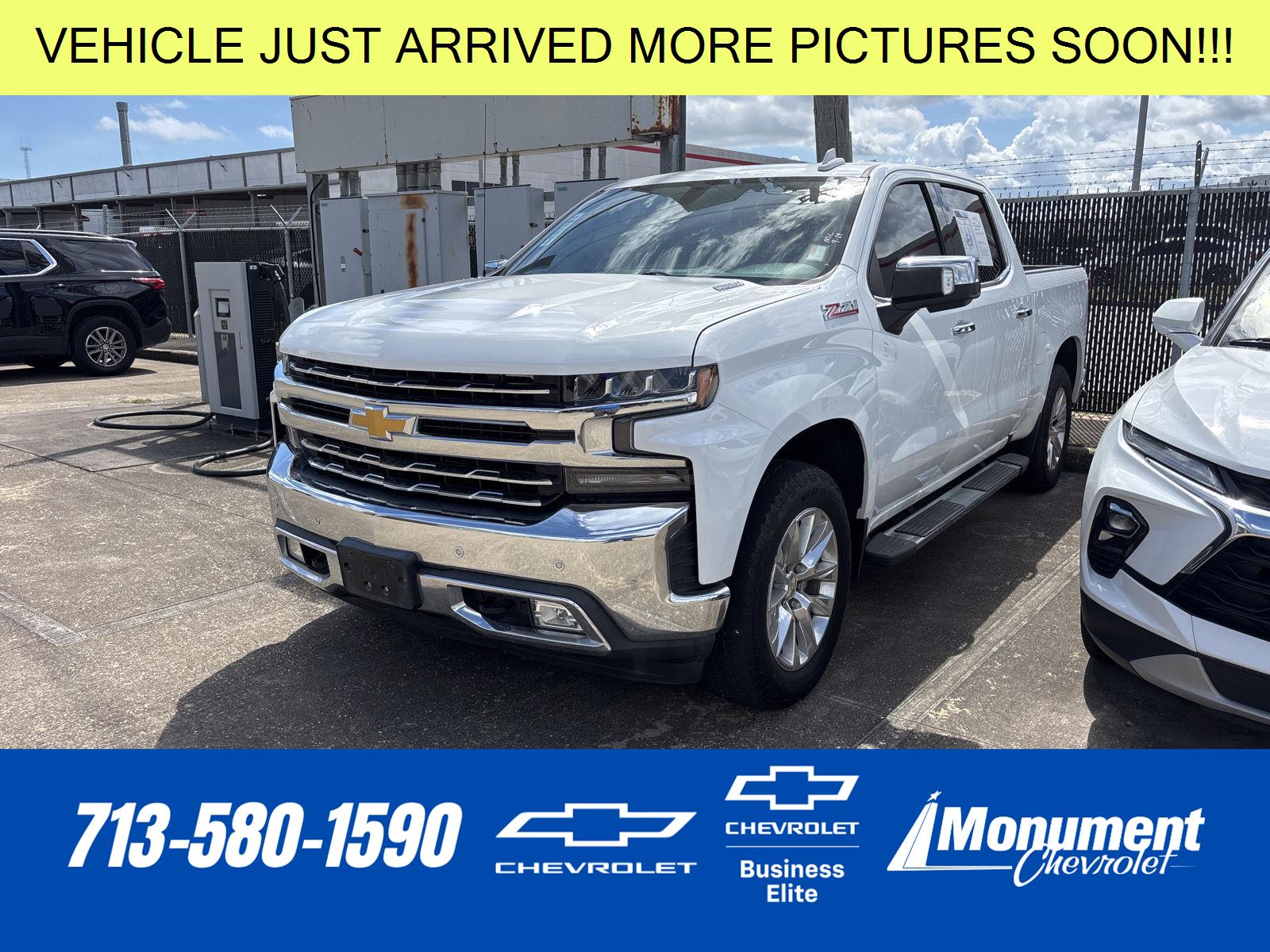 Summit White 2020 Chevrolet Silverado 1500 Pickup Truck Four-Wheel Drive Automatic