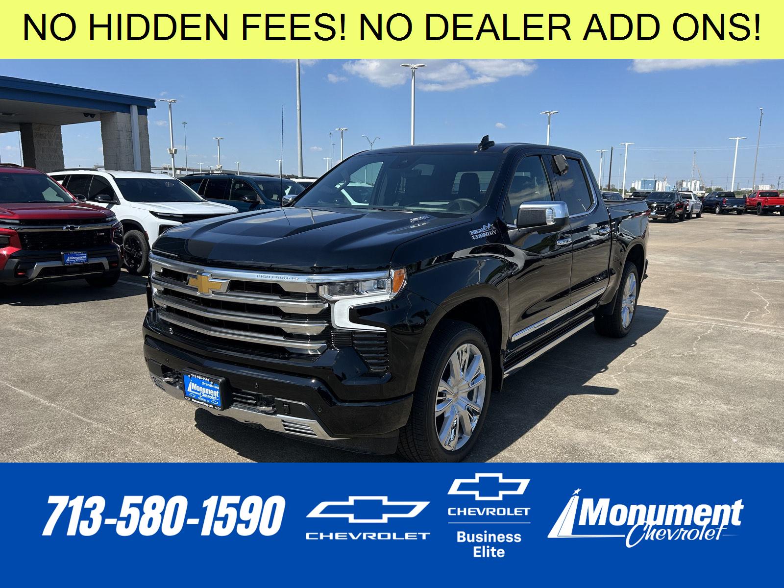 Black 2026 Chevrolet Silverado 1500 Pickup Truck 4X2 Automatic