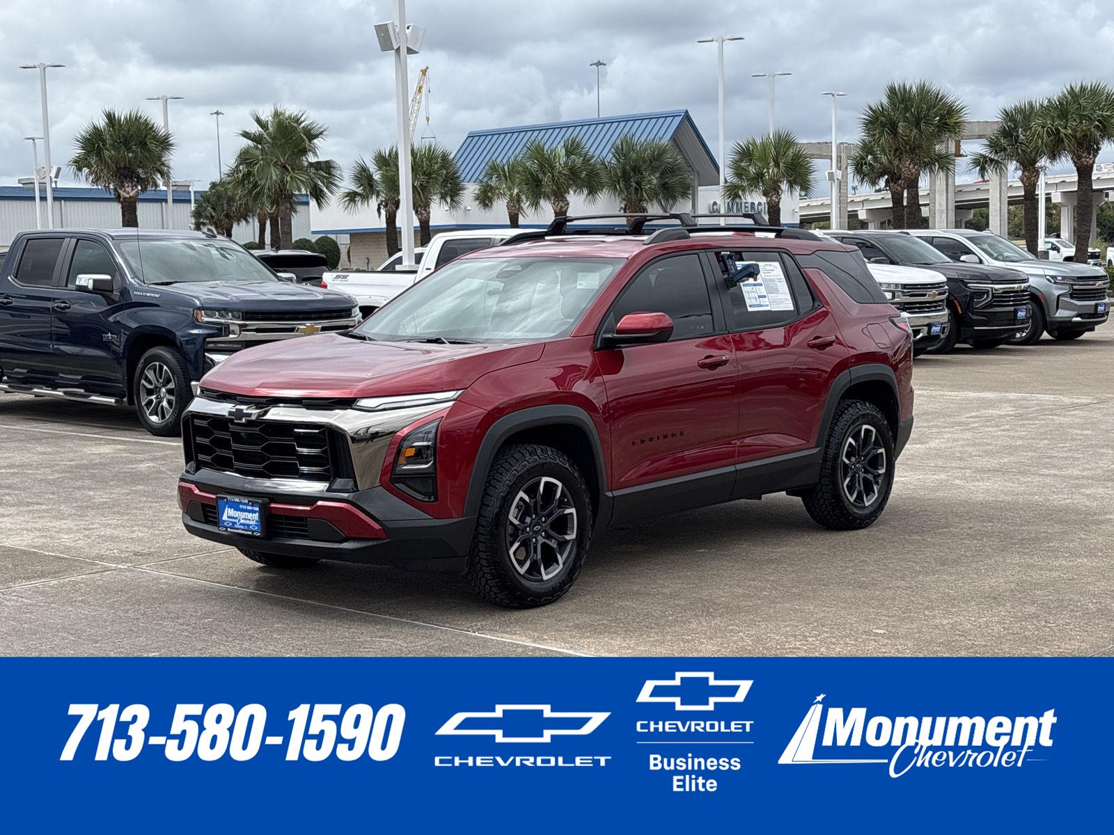 Radiant Red Tintcoat 2025 Chevrolet Equinox SUV / Crossover Front-Wheel Drive Continuously Variable Transmission
