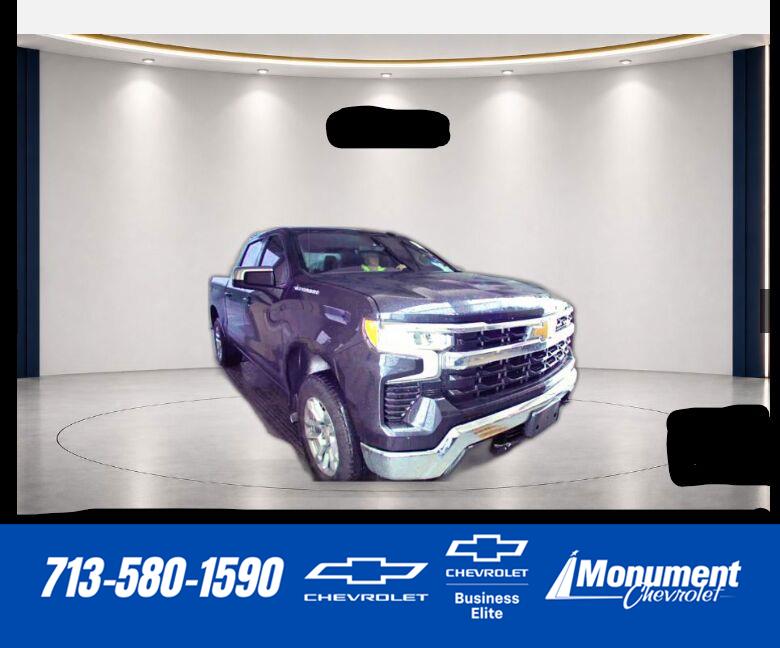 Dark Ash Metallic 2024 Chevrolet Silverado 1500 Pickup Truck Four-Wheel Drive 8-Speed Automatic