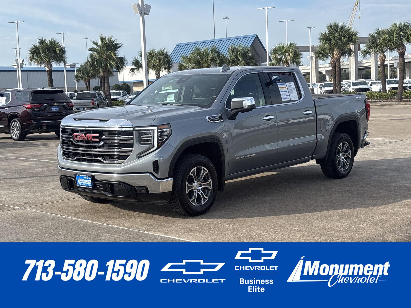Sterling Metallic 2025 GMC Sierra 1500 Pickup Truck Four-Wheel Drive Automatic