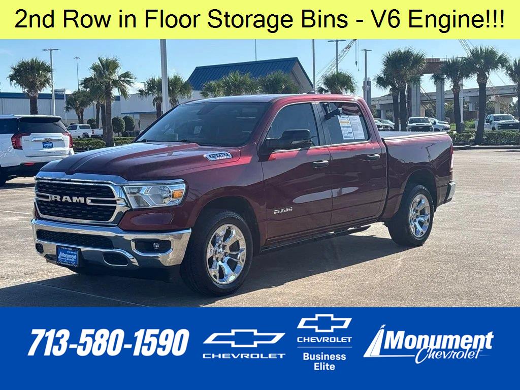 Delmonico Red Pearlcoat 2023 RAM 1500 Pickup Truck 4X2 8-Speed Automatic