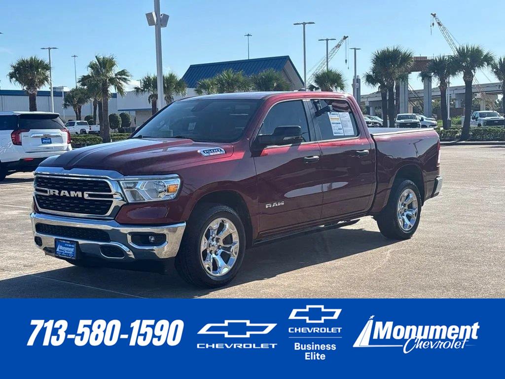 Delmonico Red Pearlcoat 2023 RAM 1500 Pickup Truck 4X2 8-Speed Automatic