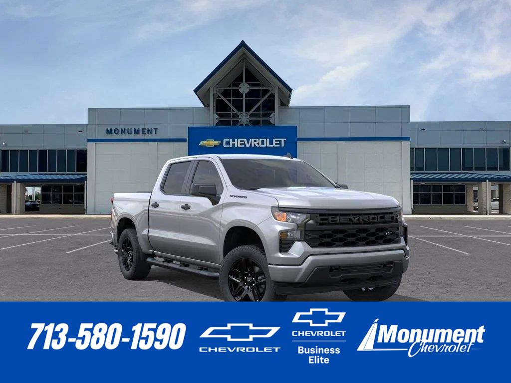 Sterling Gray Metallic 2026 Chevrolet Silverado 1500 Pickup Truck 4X2 8-Speed Automatic