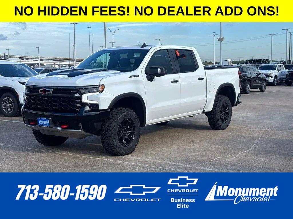 Summit White 2026 Chevrolet Silverado 1500 Pickup Truck Four-Wheel Drive Automatic