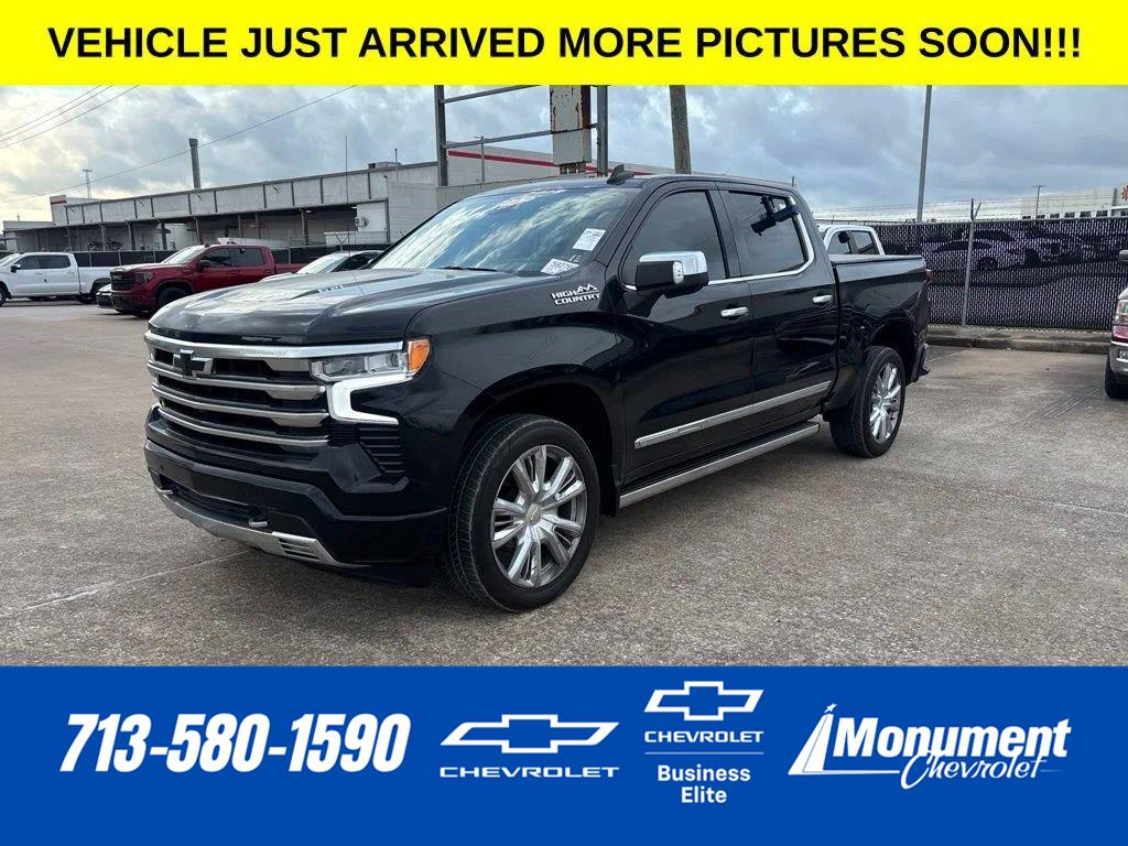Black 2024 Chevrolet Silverado 1500 Pickup Truck Four-Wheel Drive Automatic