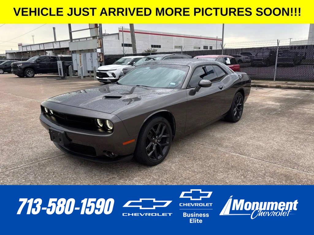 Gray (Granite Pearlcoat) 2021 Dodge Challenger Coupe Rear-Wheel Drive 8-Speed Automatic