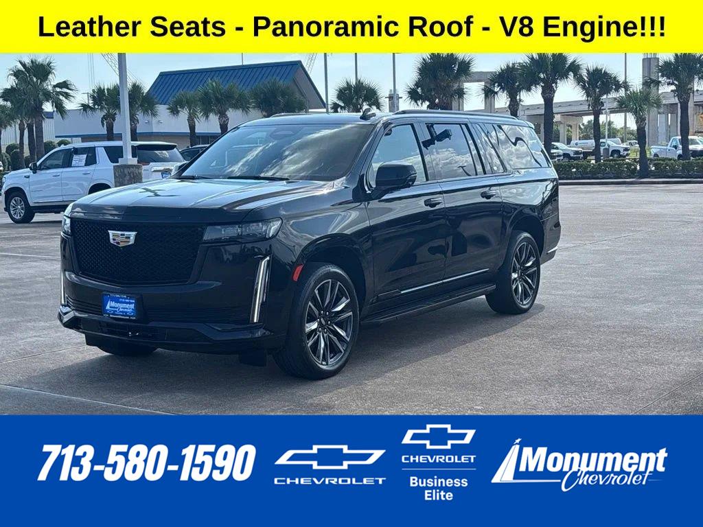 Black Raven 2024 Cadillac Escalade ESV SUV / Crossover Four-Wheel Drive Automatic