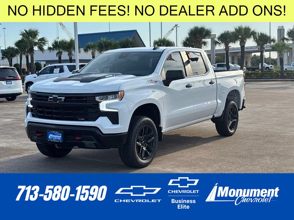 Summit White 2026 Chevrolet Silverado 1500 Pickup Truck Four-Wheel Drive Automatic