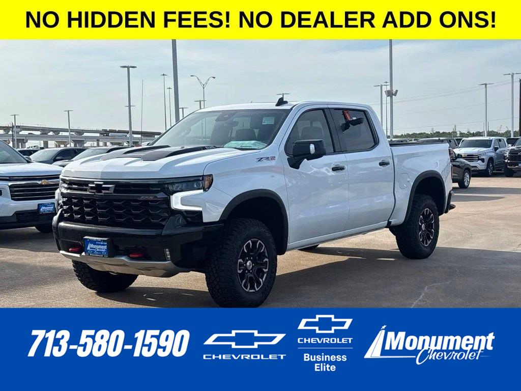 Summit White 2026 Chevrolet Silverado 1500 Pickup Truck Four-Wheel Drive Automatic