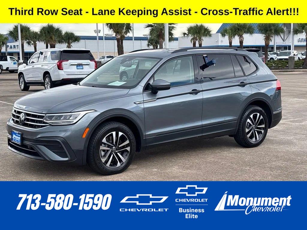 Platinum Gray Metallic 2024 Volkswagen Tiguan SUV / Crossover Front-Wheel Drive 8-Speed Automatic
