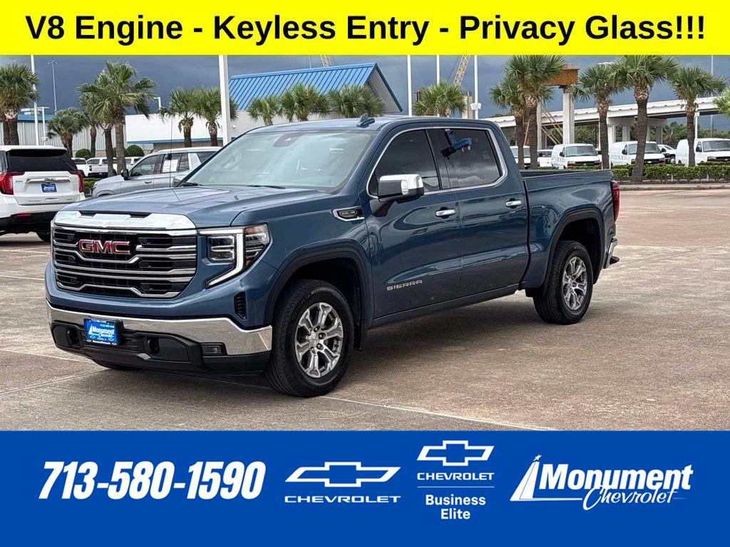 Downpour Metallic 2024 GMC Sierra 1500 Pickup Truck 4X2 Automatic