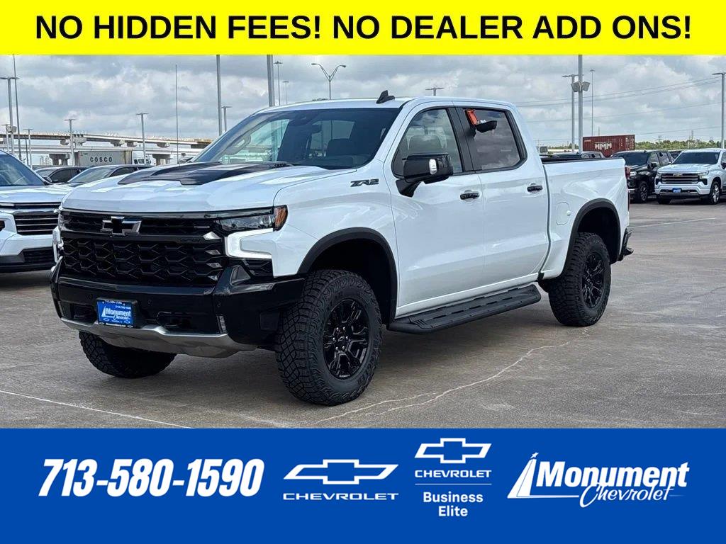 Summit White 2026 Chevrolet Silverado 1500 Pickup Truck Four-Wheel Drive Automatic