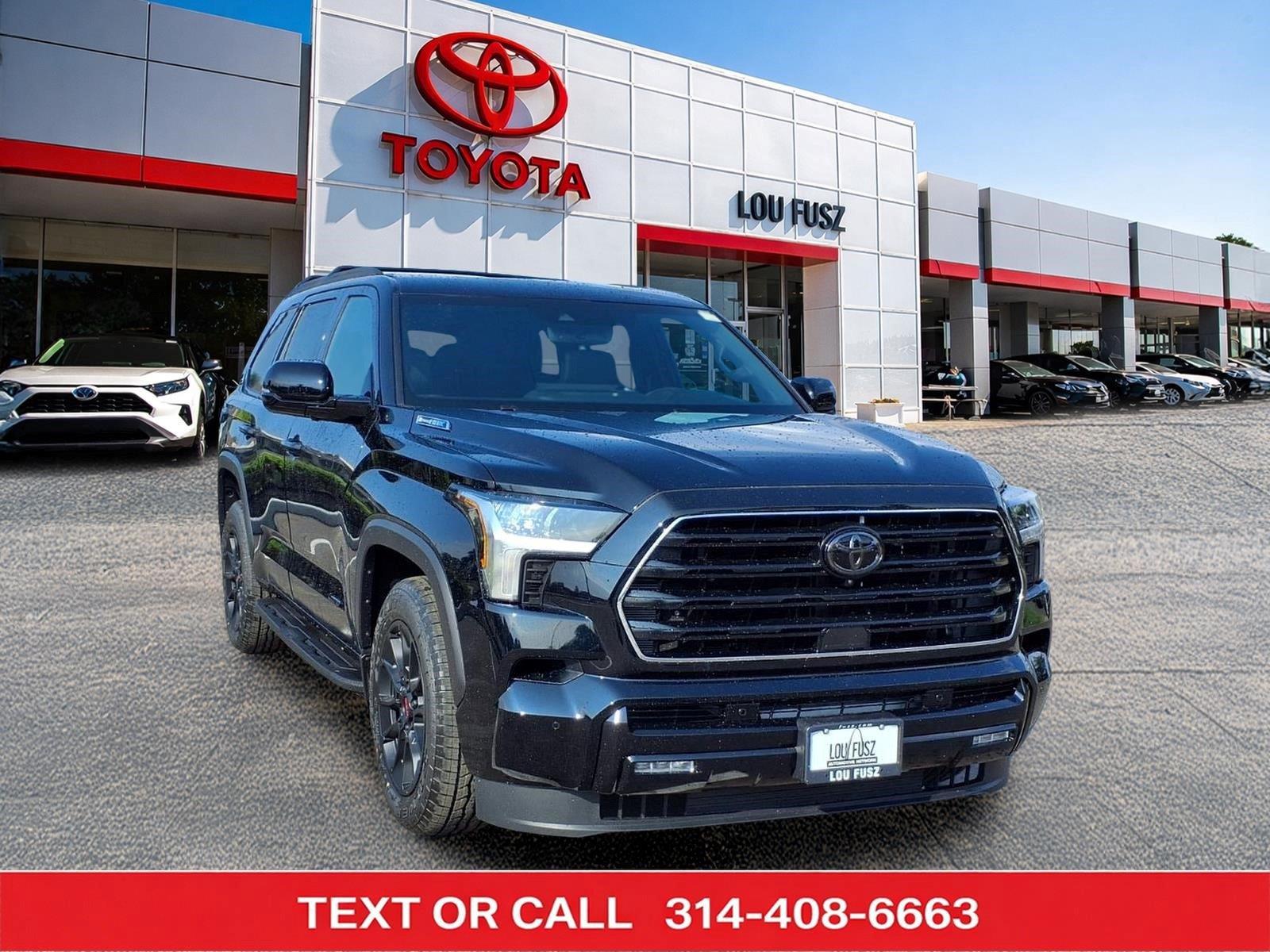 Midnight Black Metallic 2026 Toyota Sequoia SUV / Crossover Four-Wheel Drive Automatic