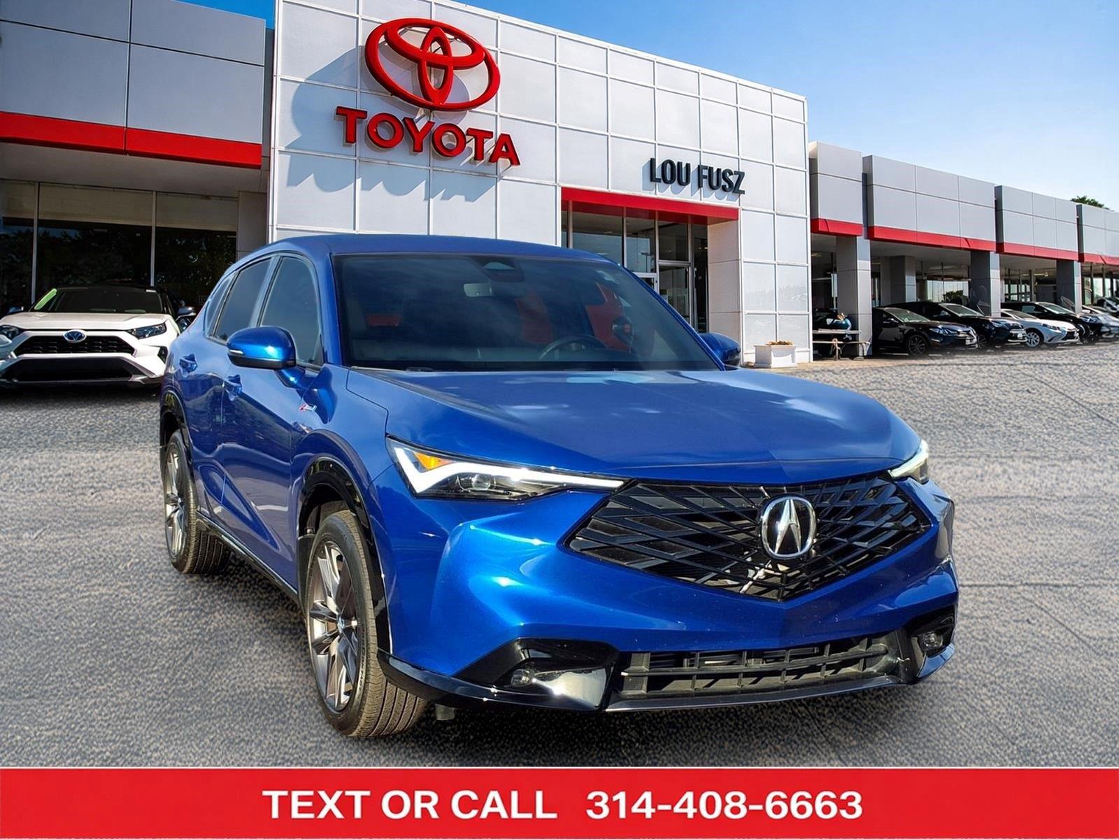 Adriatic Sea Blue 2025 Acura ADX SUV / Crossover All-Wheel Drive Continuously Variable Transmission