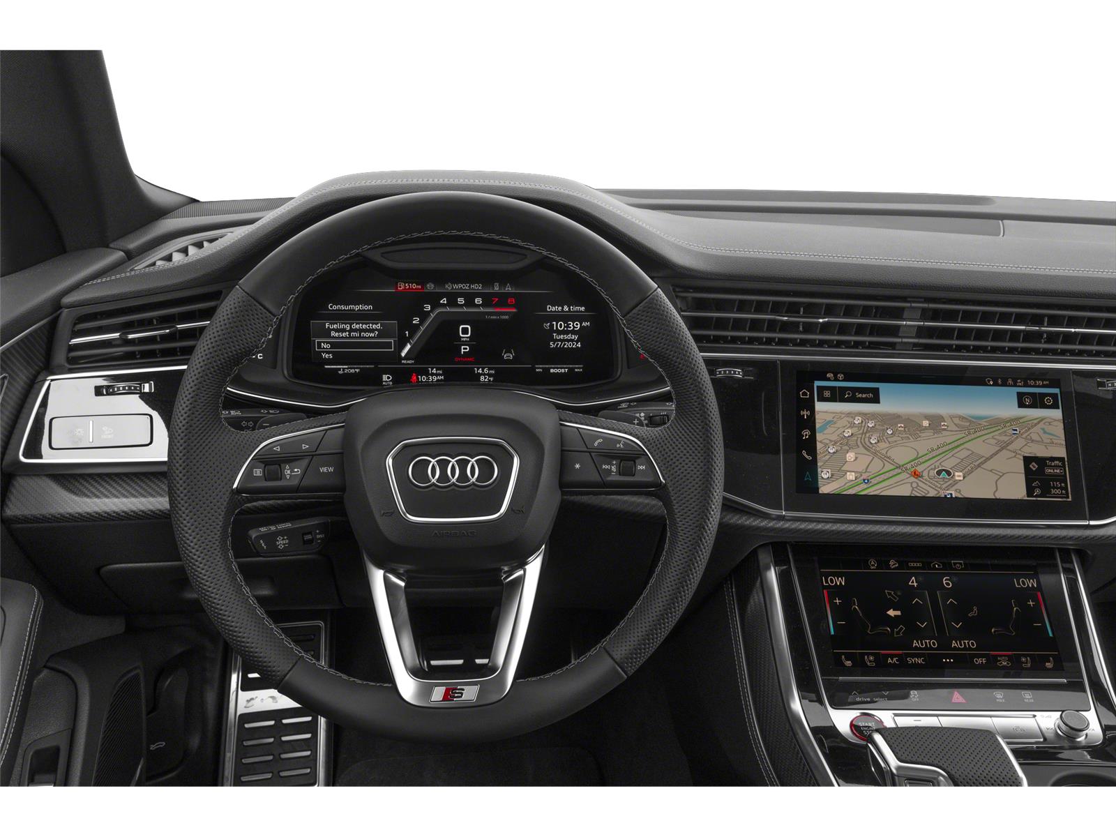 Mythos Black Metallic 2026 Audi SQ8 SUV / Crossover All-Wheel Drive Automatic