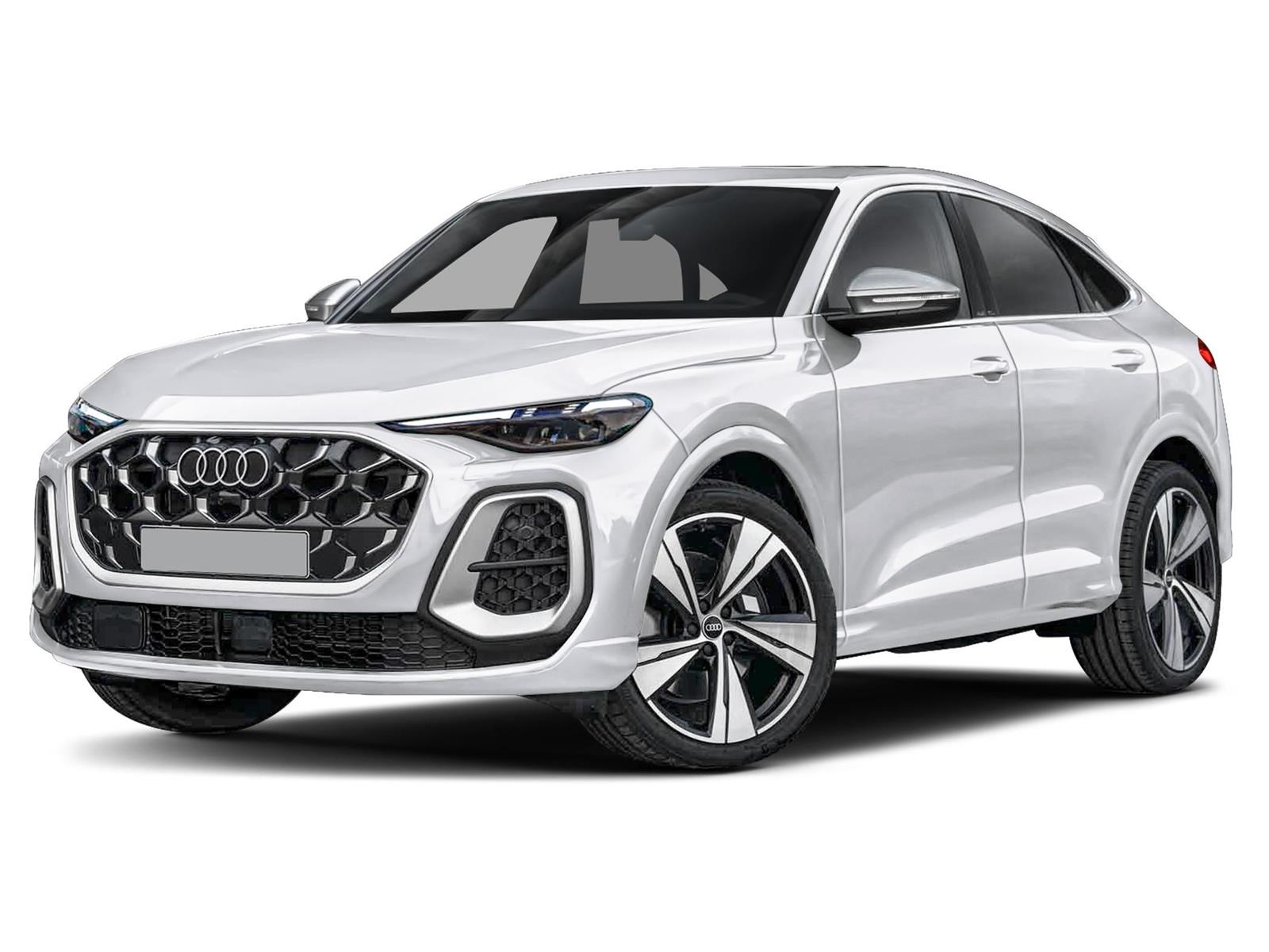 Glacier White Metallic 2026 Audi SQ5 Sportback Sedan All-Wheel Drive Automatic
