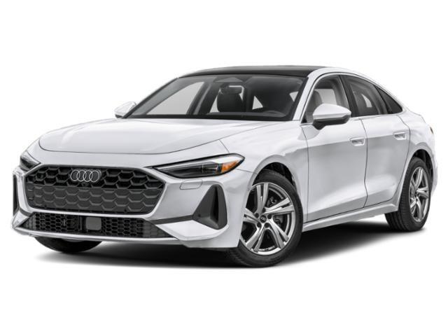 Glacier White Metallic 2025 Audi A5 Sedan All-Wheel Drive Automatic