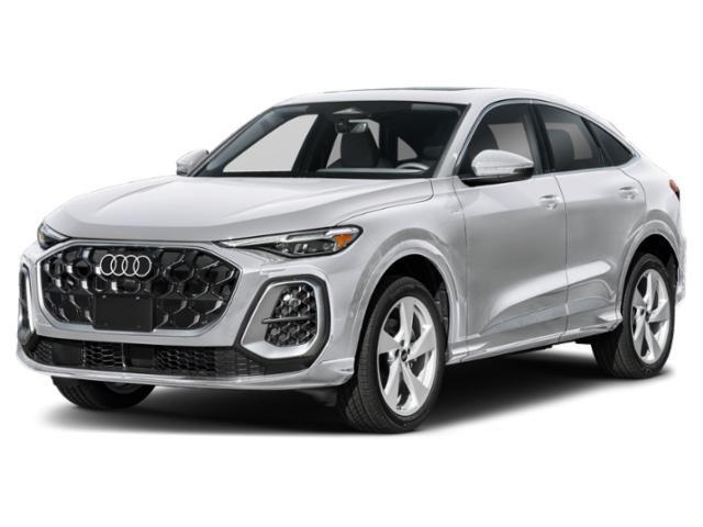 Glacier White Metallic 2026 Audi Q5 Sportback Sedan All-Wheel Drive Automatic