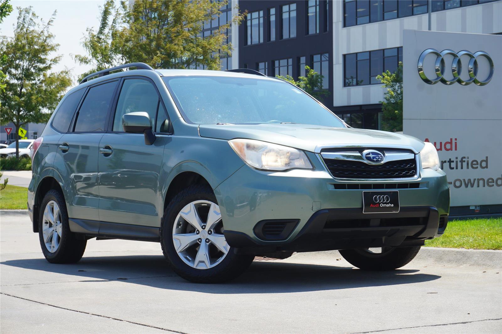 Green 2014 Subaru Forester SUV / Crossover All-Wheel Drive Continuously Variable Transmission
