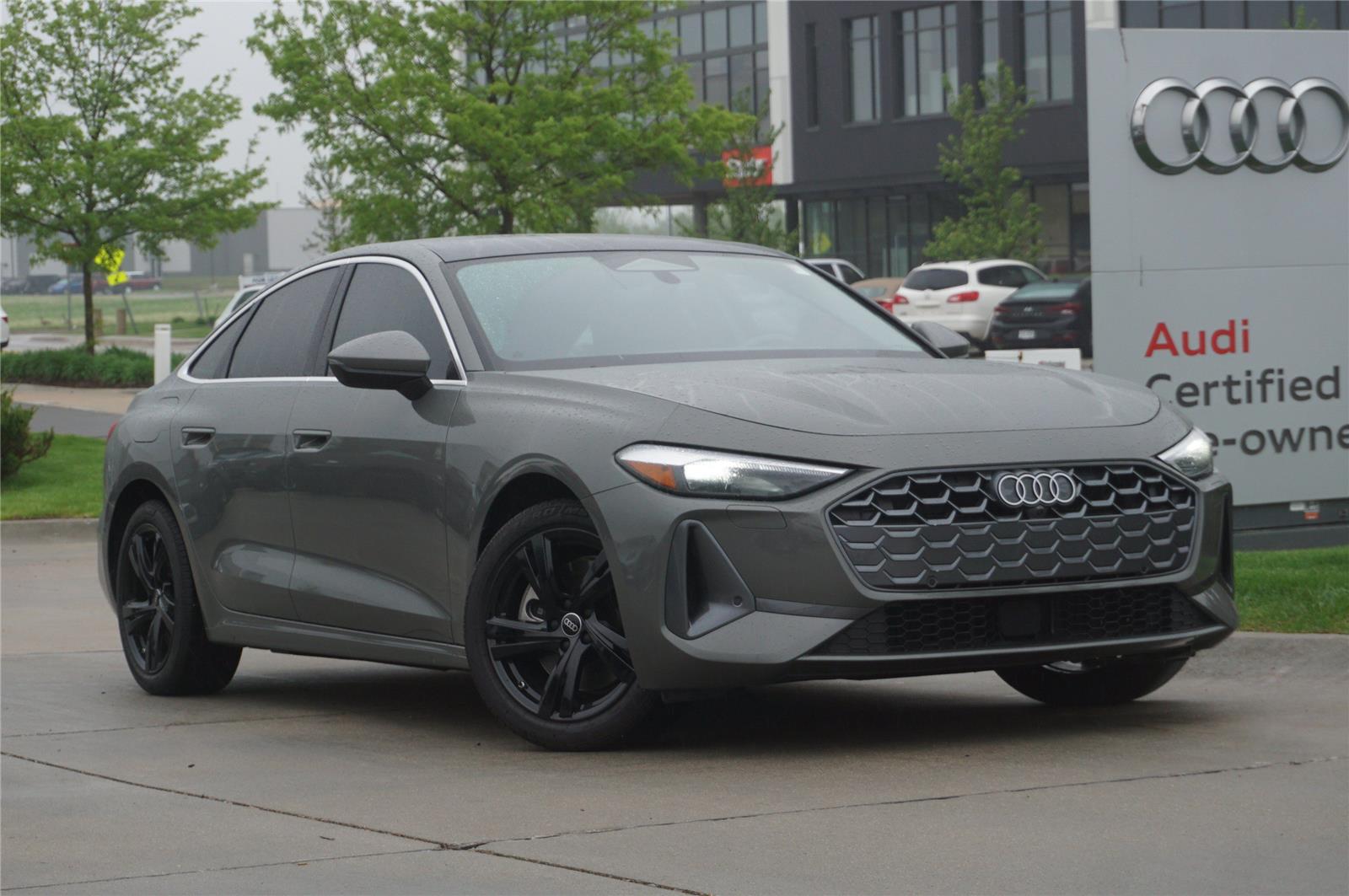 Gray 2025 Audi A5 Sedan All-Wheel Drive Automatic