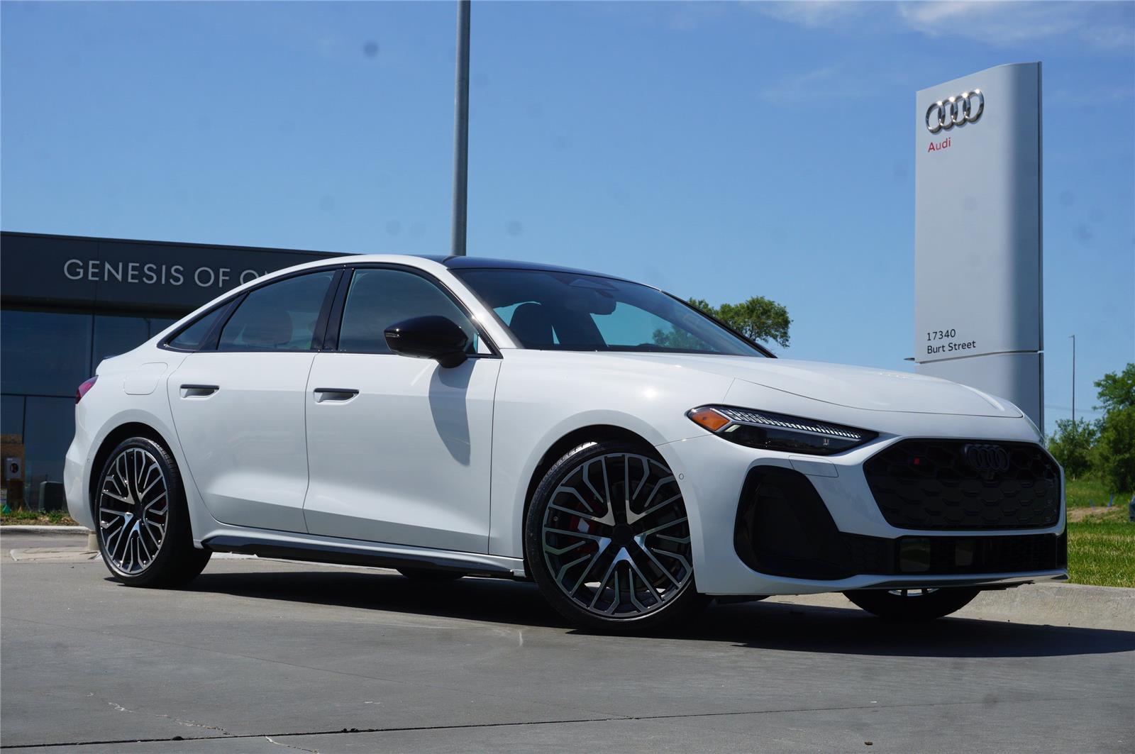 White 2026 Audi S5 Sedan All-Wheel Drive Automatic