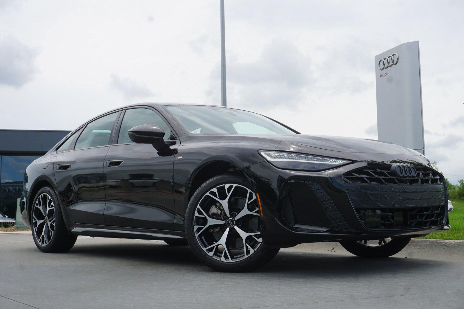 Black 2026 Audi A6 Sedan All-Wheel Drive Automatic