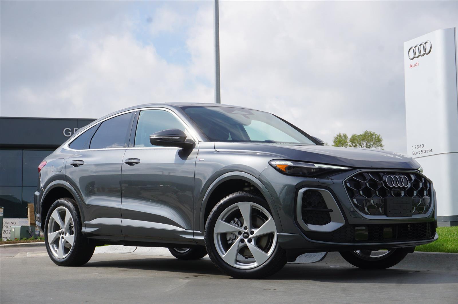 Gray 2026 Audi Q5 Sportback Sedan All-Wheel Drive Automatic