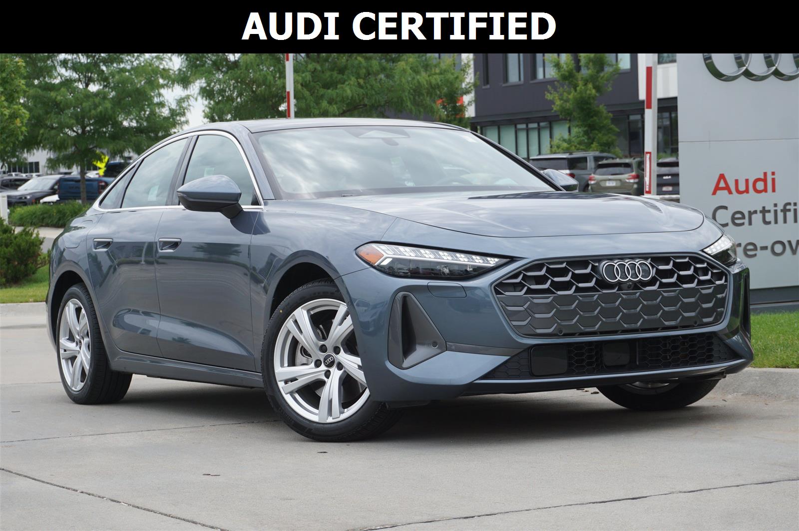 Blue 2025 Audi A5 Sedan All-Wheel Drive Automatic