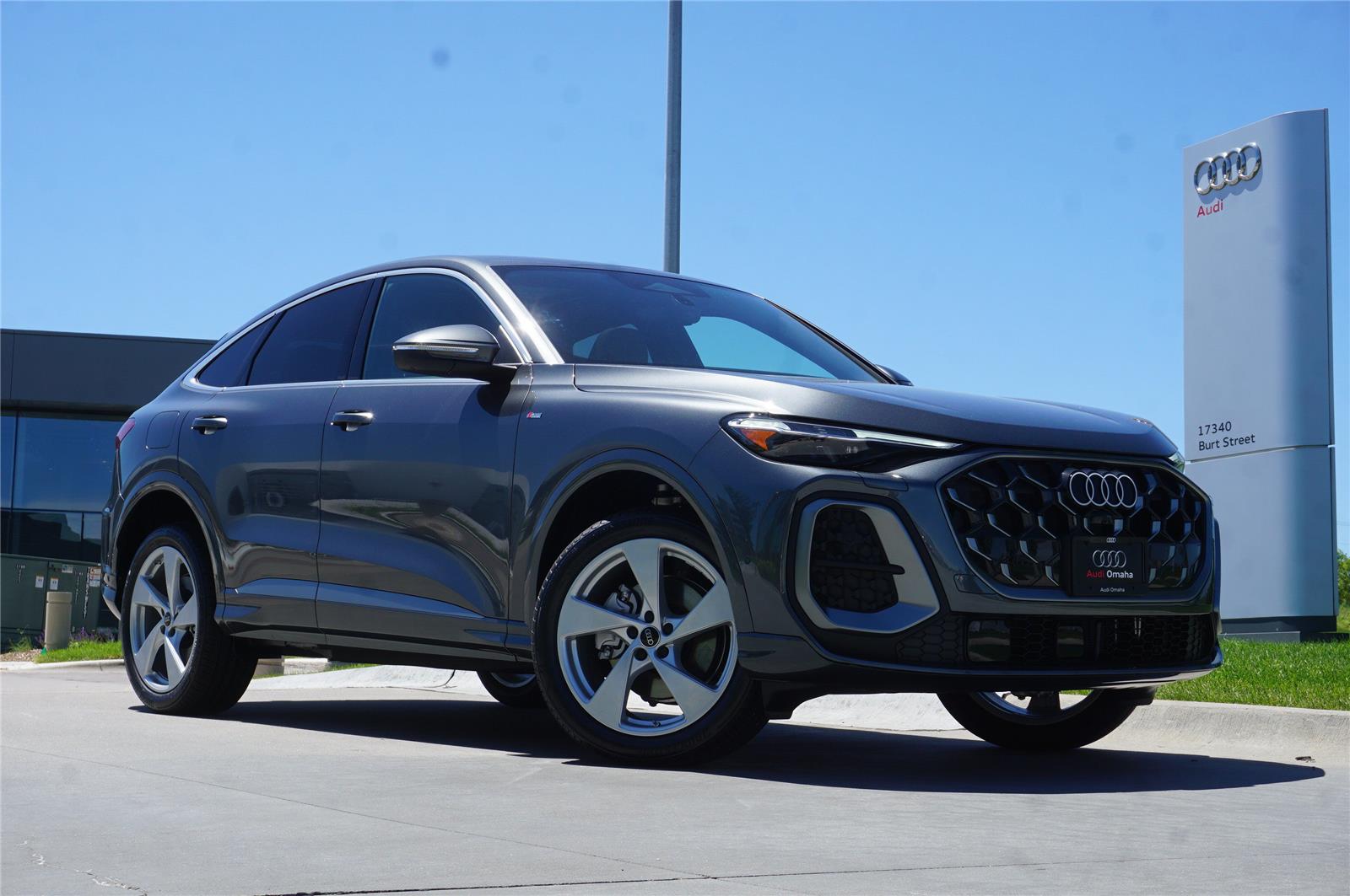 Gray 2026 Audi Q5 Sportback Sedan All-Wheel Drive Automatic