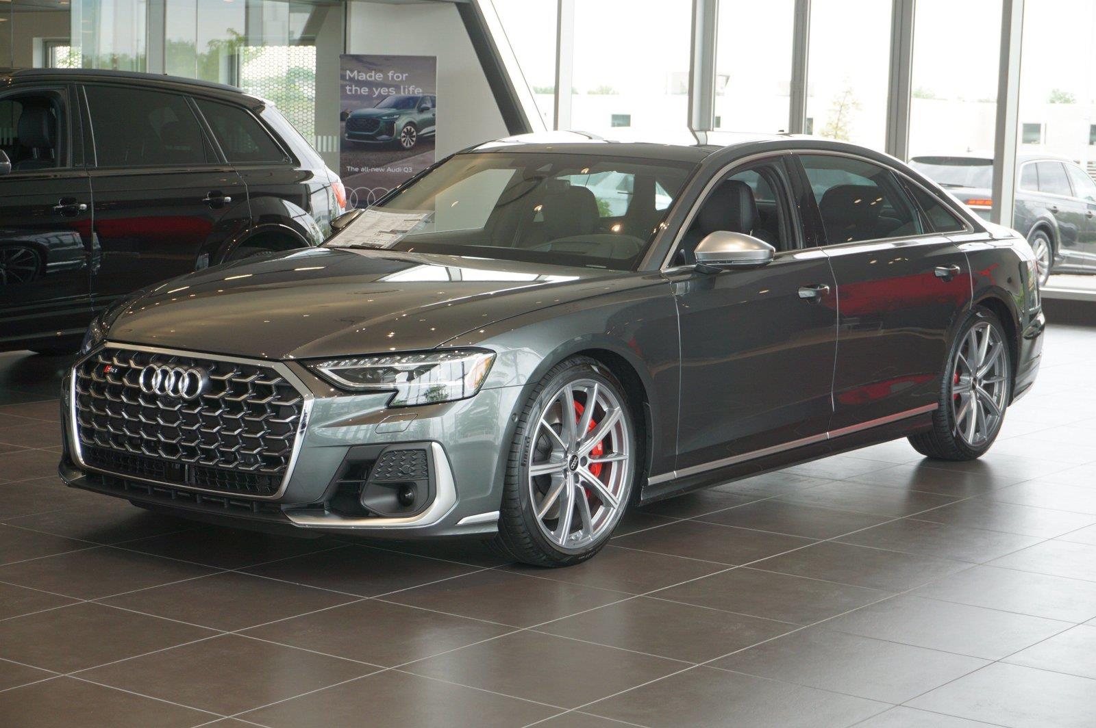 Daytona Gray Pearl Effect 2026 Audi S8 Sedan All-Wheel Drive Automatic