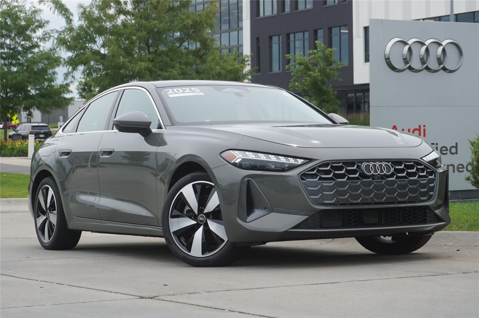 Gray 2025 Audi A5 Sedan All-Wheel Drive Automatic