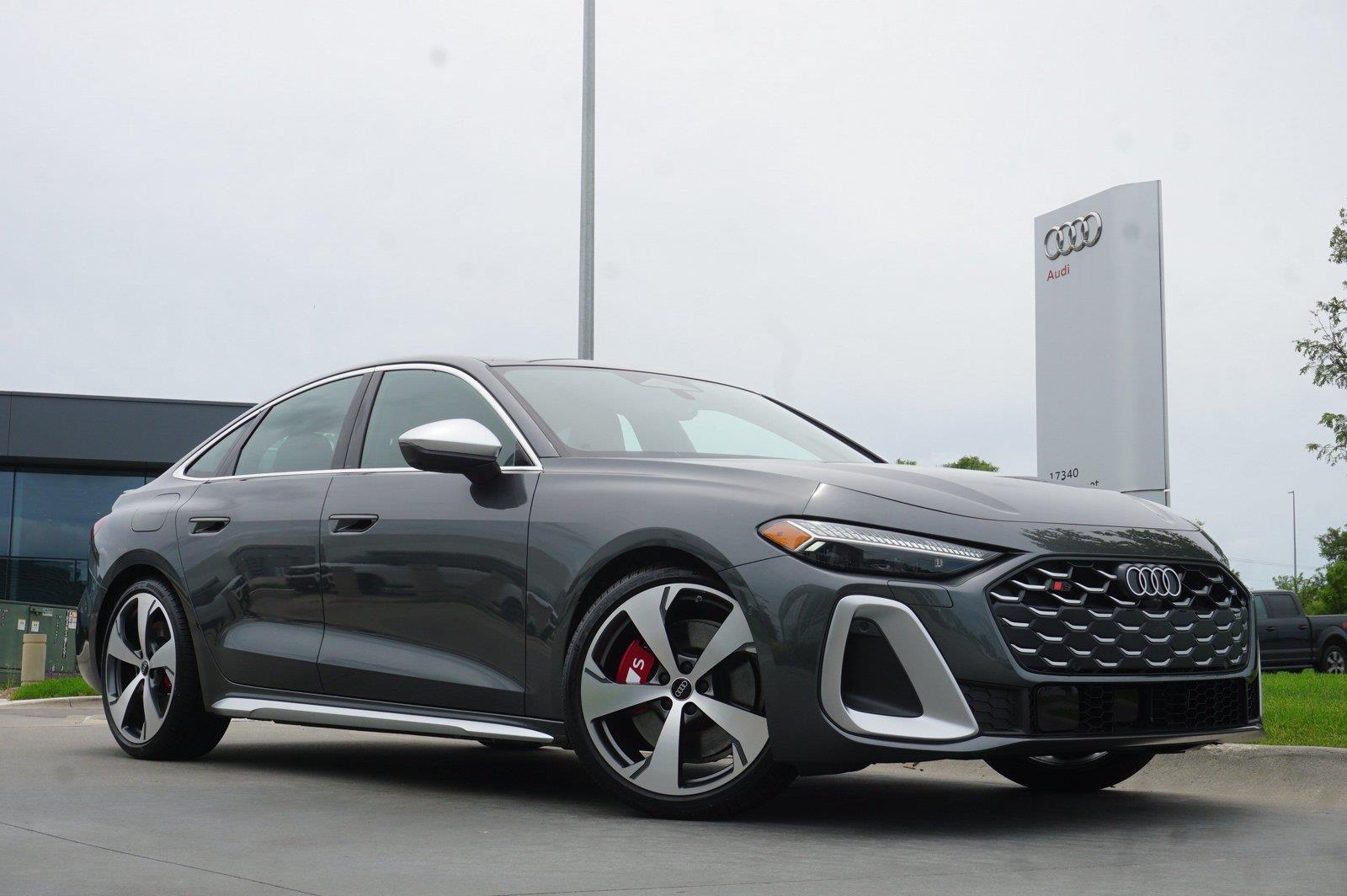 Gray 2026 Audi S5 Sedan All-Wheel Drive Automatic