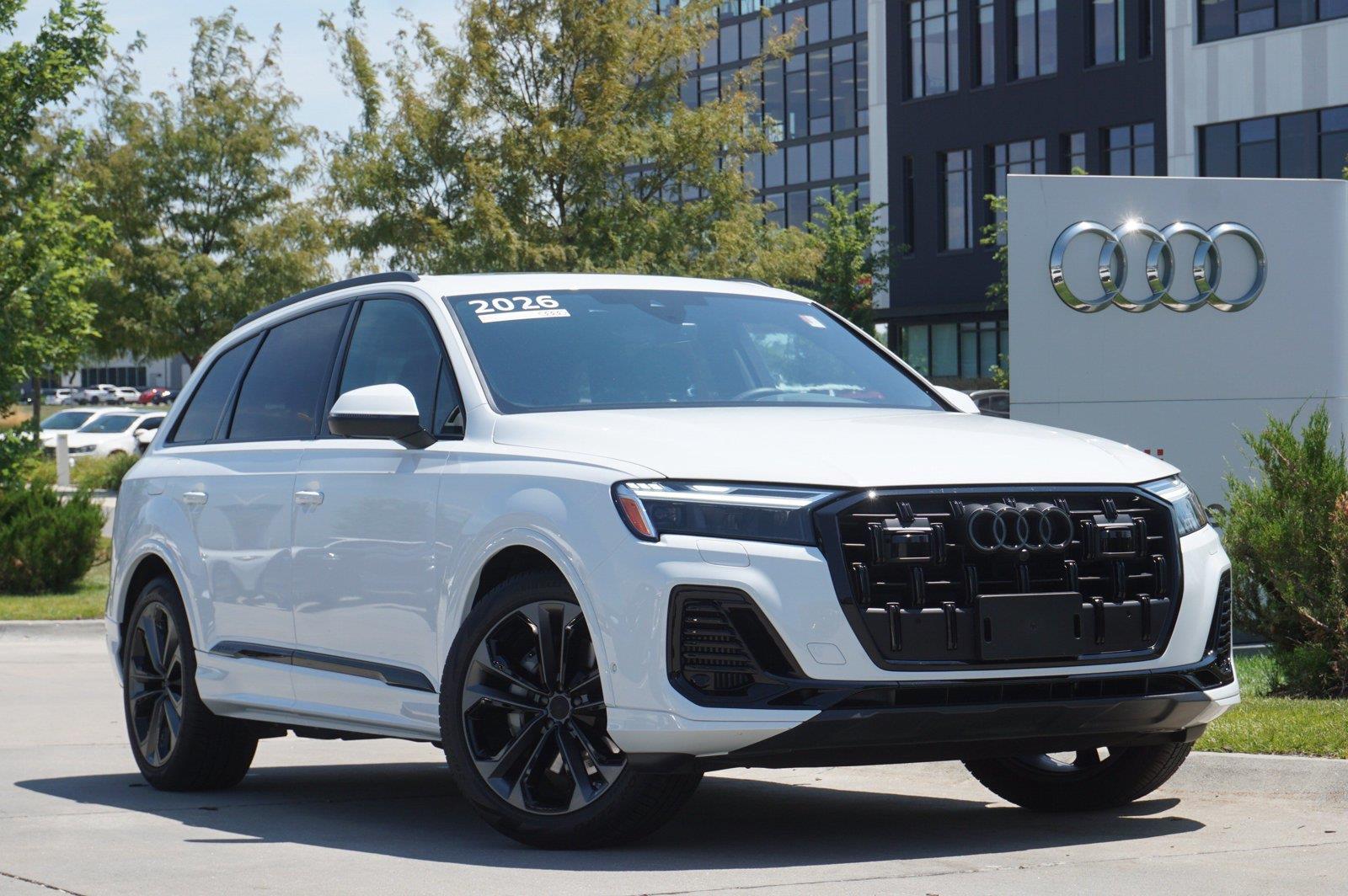 Glacier White Metallic 2026 Audi Q7 SUV / Crossover All-Wheel Drive Automatic
