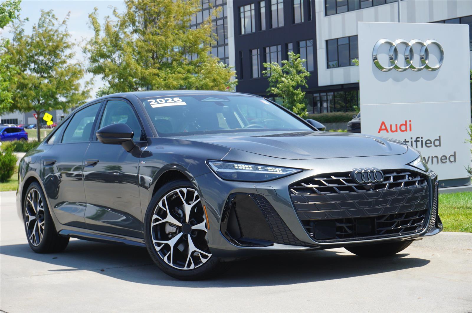 Gray 2026 Audi A6 Sedan All-Wheel Drive Automatic