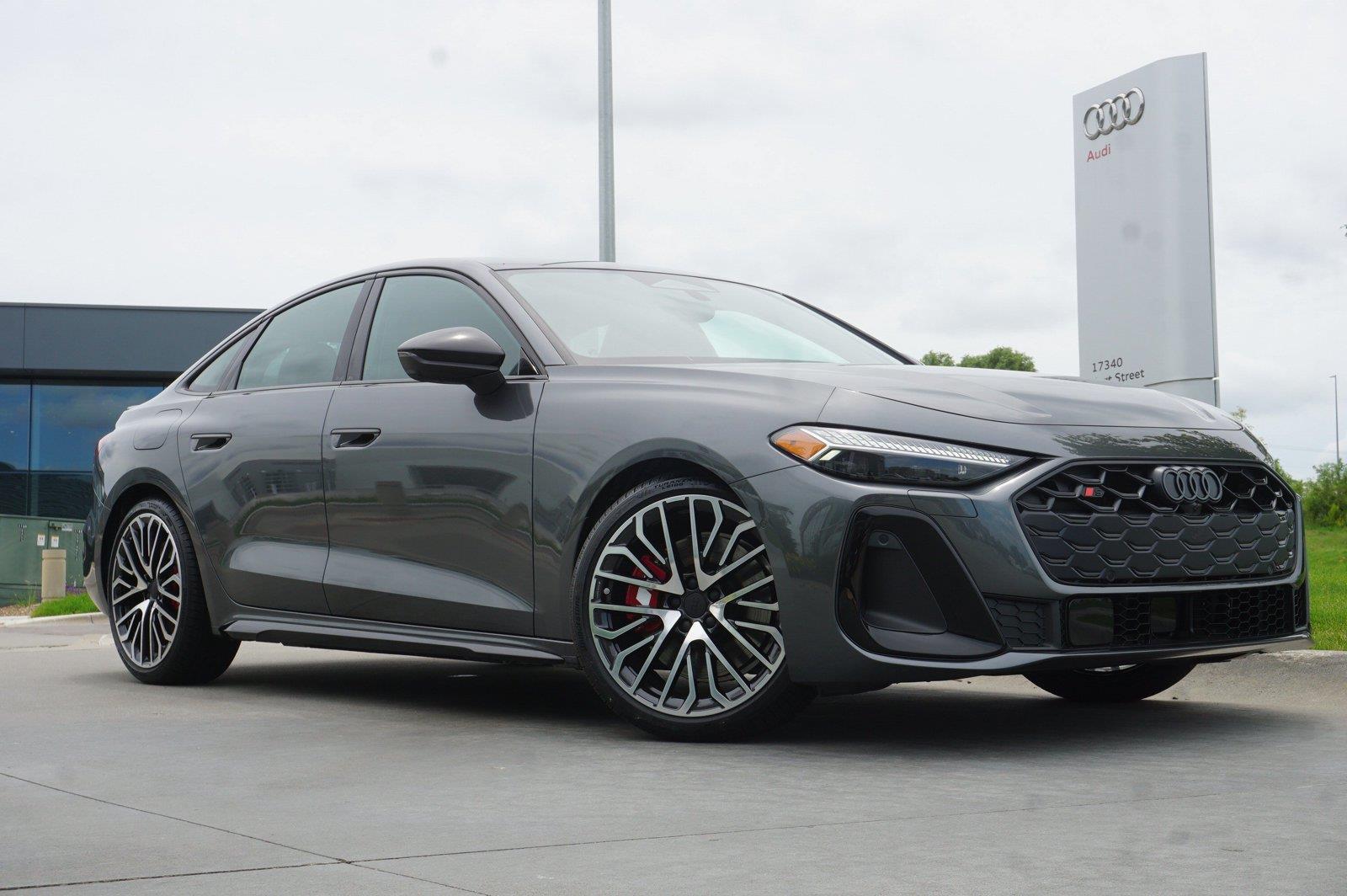 Gray 2026 Audi S5 Sedan All-Wheel Drive Automatic