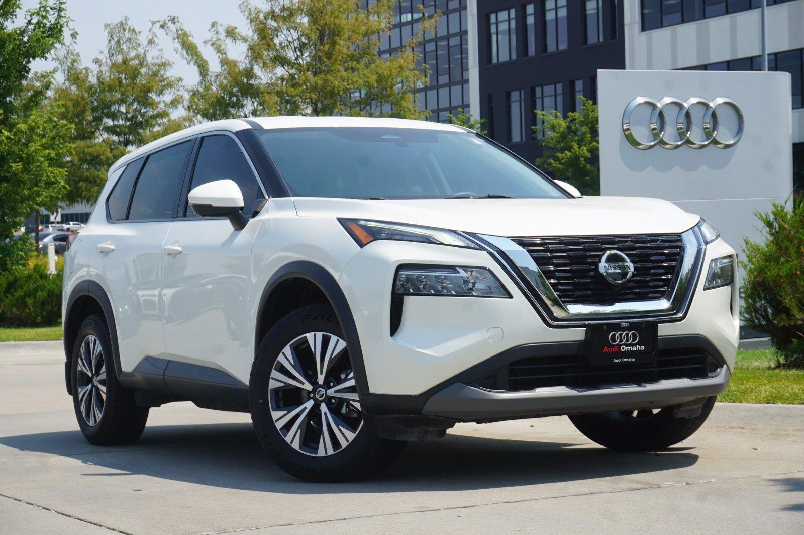 Caspian Blue Metallic 2021 Nissan Rogue SUV / Crossover All-Wheel Drive Continuously Variable Transmission