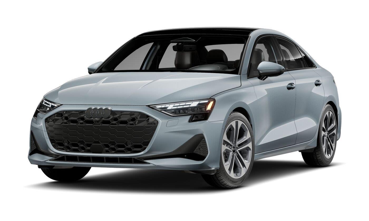 Arrow Gray Pearl Effect 2026 Audi A3 Sedan All-Wheel Drive Automatic